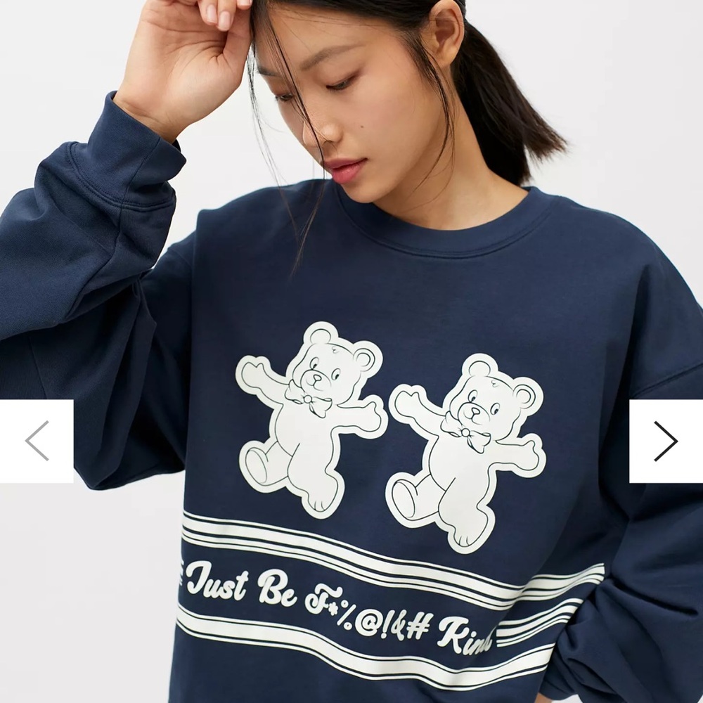 The Mayfair Group Just Be Kind Crew Sweatshirt S/M